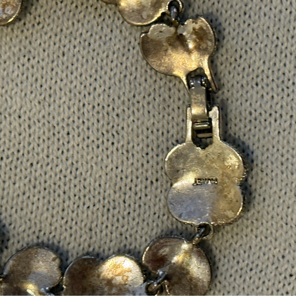 Vintage Signed Monet Bracelet - Picture 4 of 6